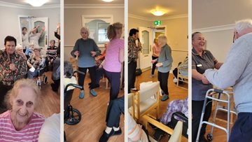 Egg-citing Easter party at Windsor Court care home